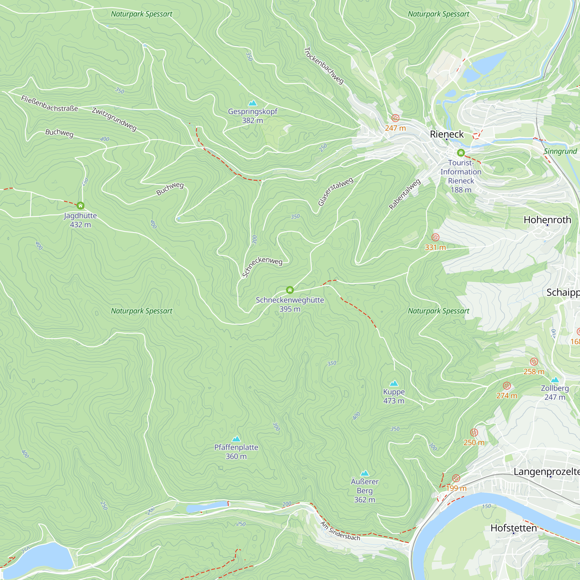 Schneckenweghütte map