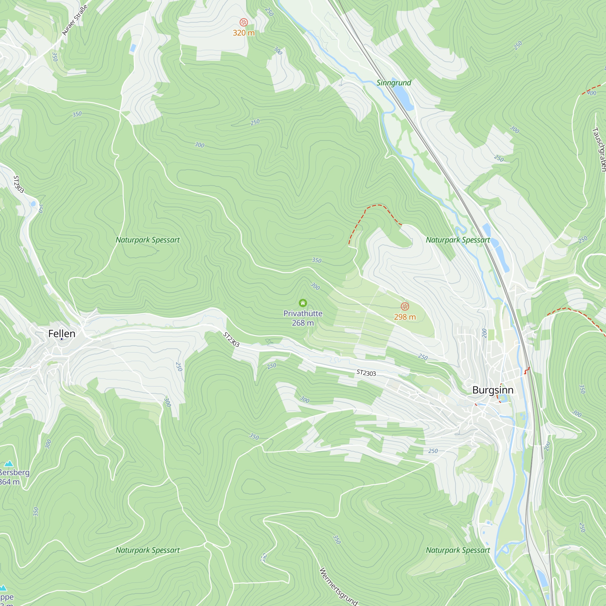 Privathütte map