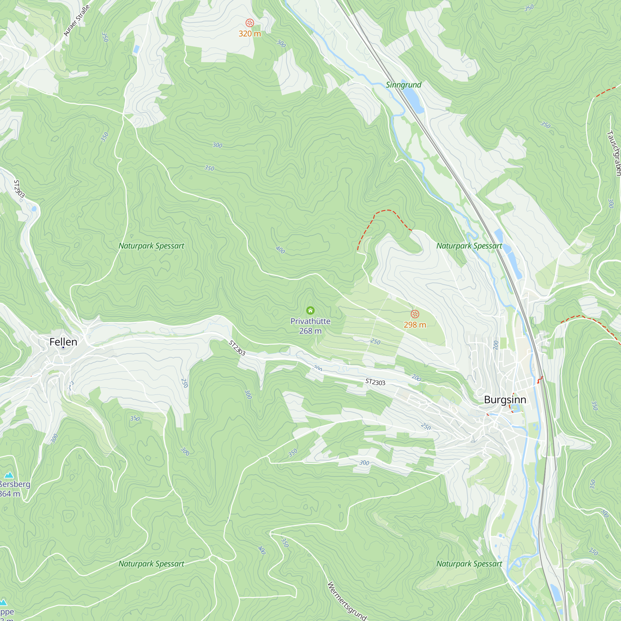 Privathütte map