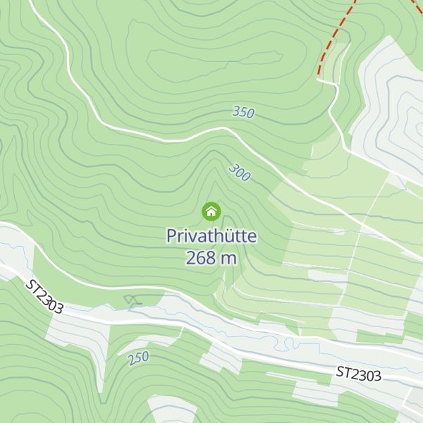 Map of Privathütte