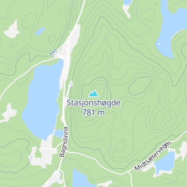 Map of Stasjonshøgde