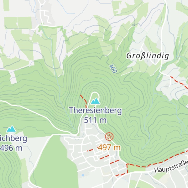 Map of Theresienhütte