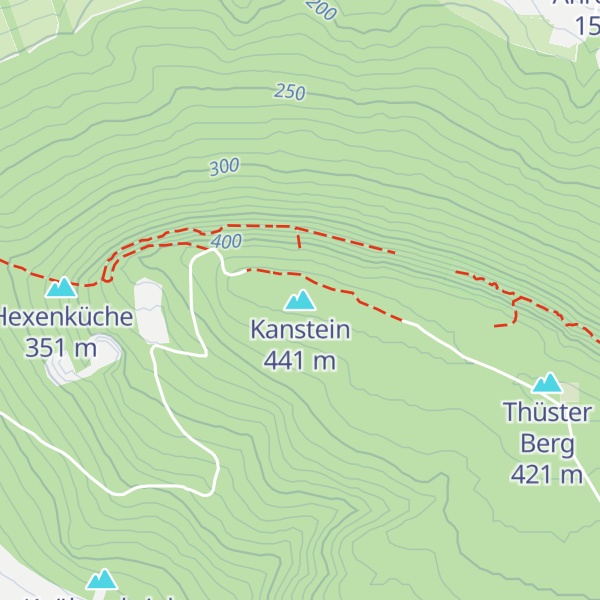 Map of Kanstein