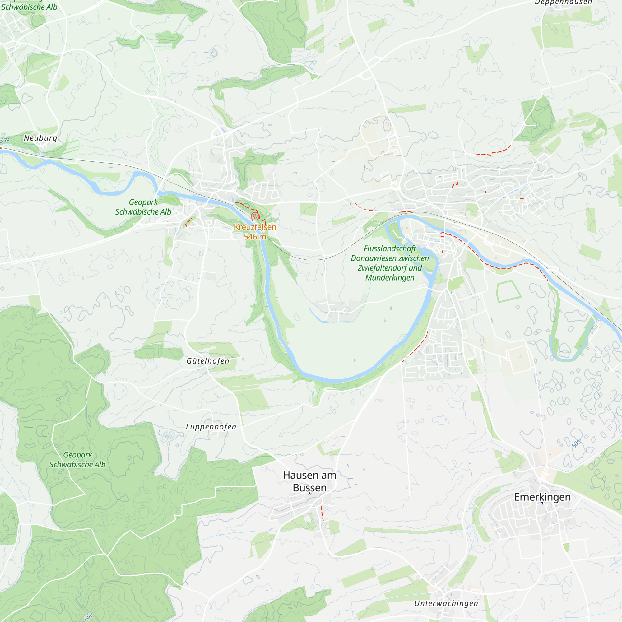 Badehäuschen map