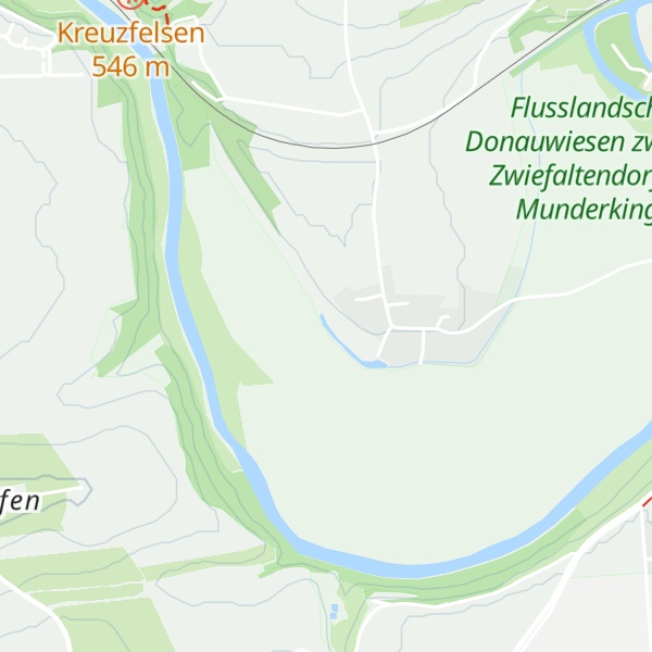 Map of Badehäuschen