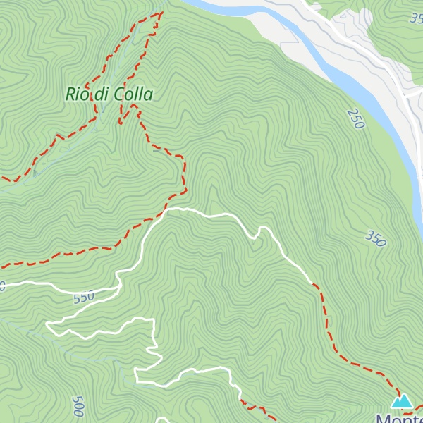Map of Monte Vagie