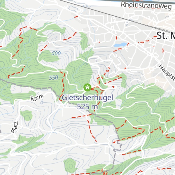 Map of Gletscherhügel