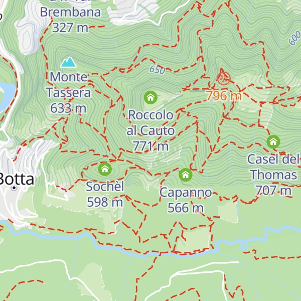 Map of Baita di ùlèm