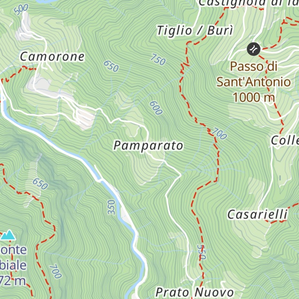 Map of Pamparato