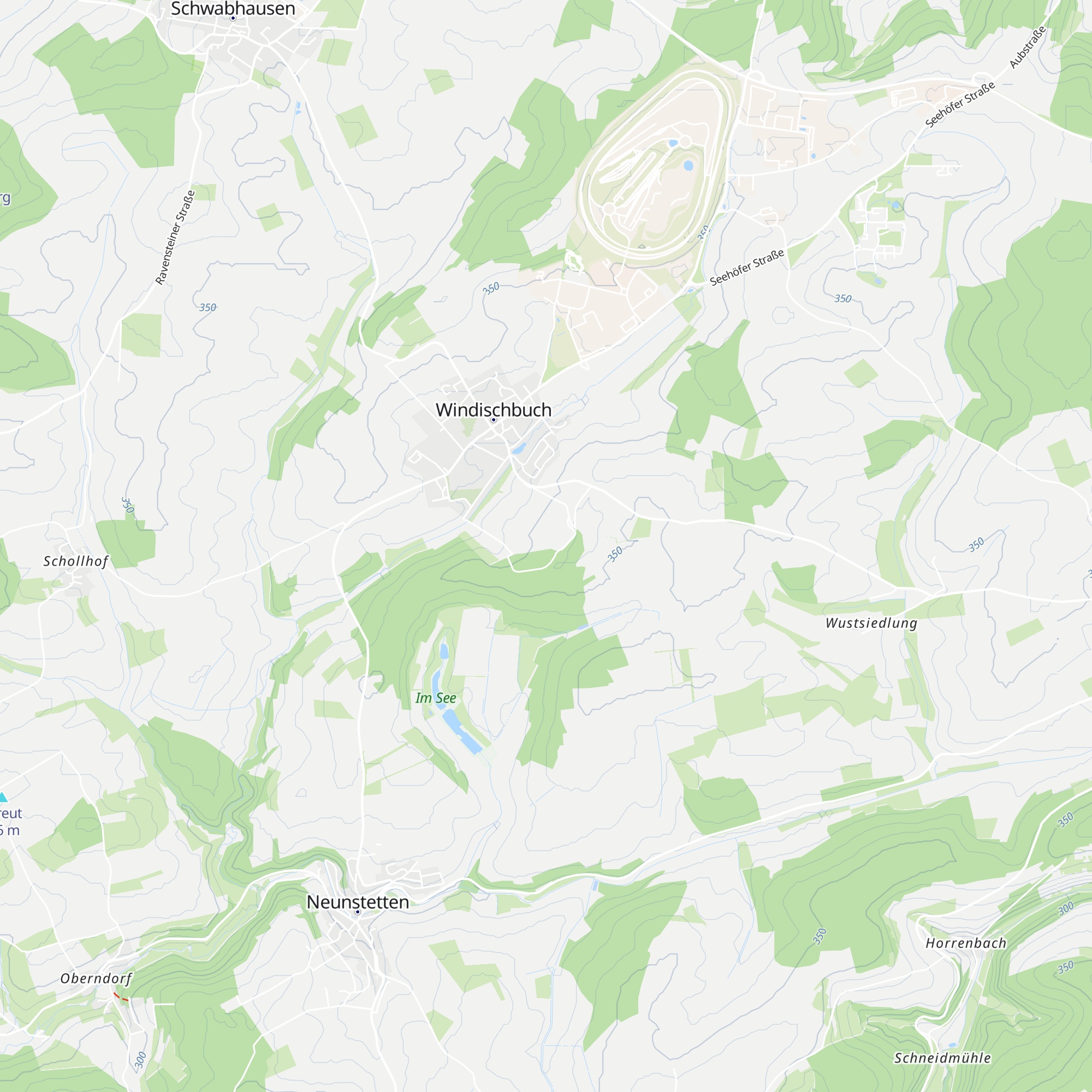 Fuchsbau-Hütte map