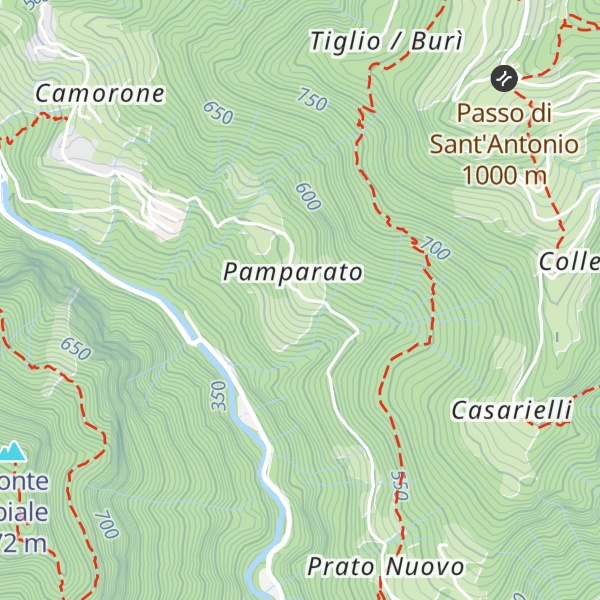 Map of Pamparato