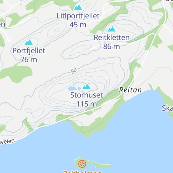 Map of Storhuset