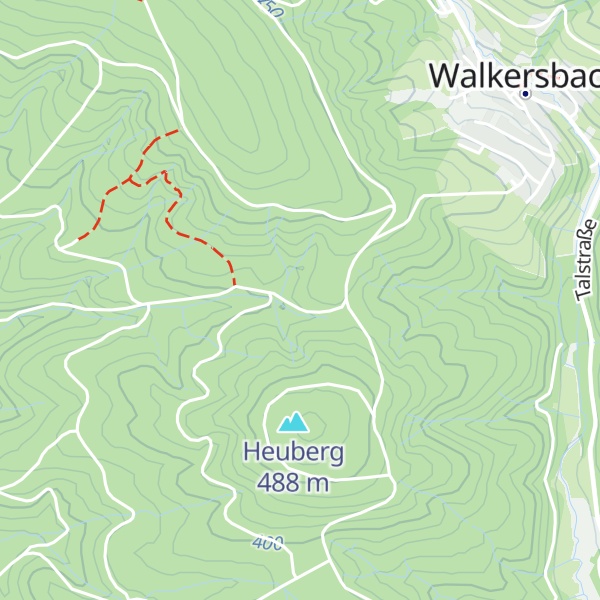 Map of Eberhard-Ludwig-Hütte