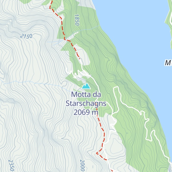 Map of Motta da Starschagns