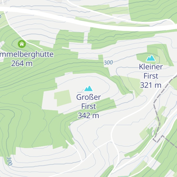 Map of Großer First