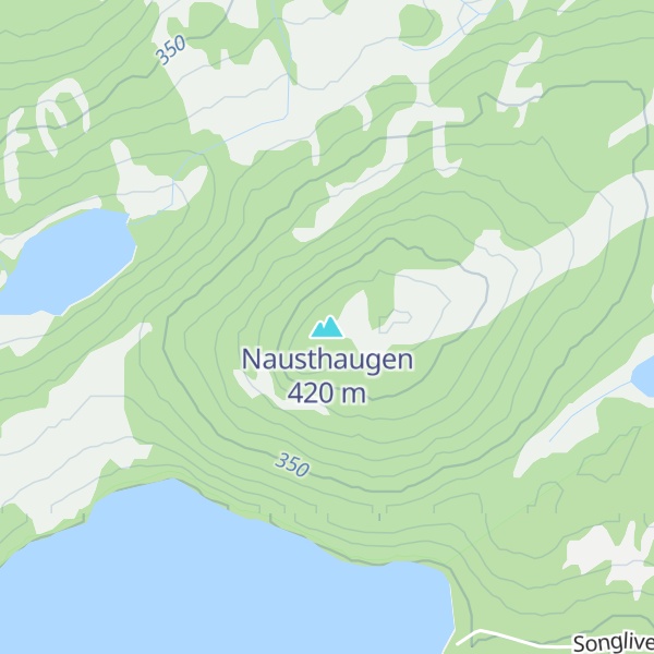 Map of Nausthaugen