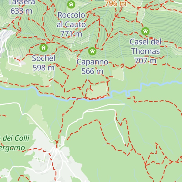 Map of Ca Giongo