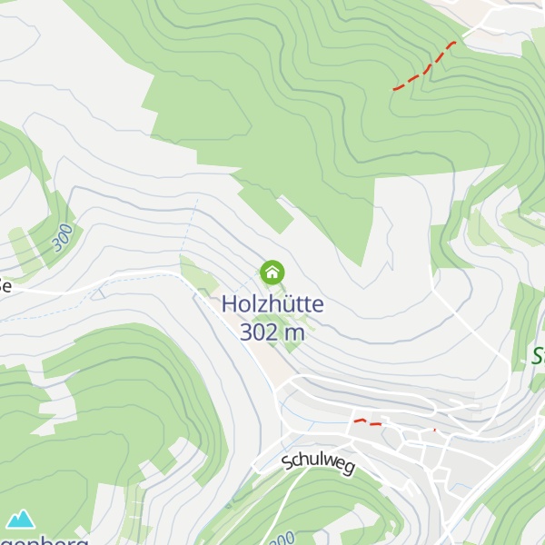 Map of Holzhütte