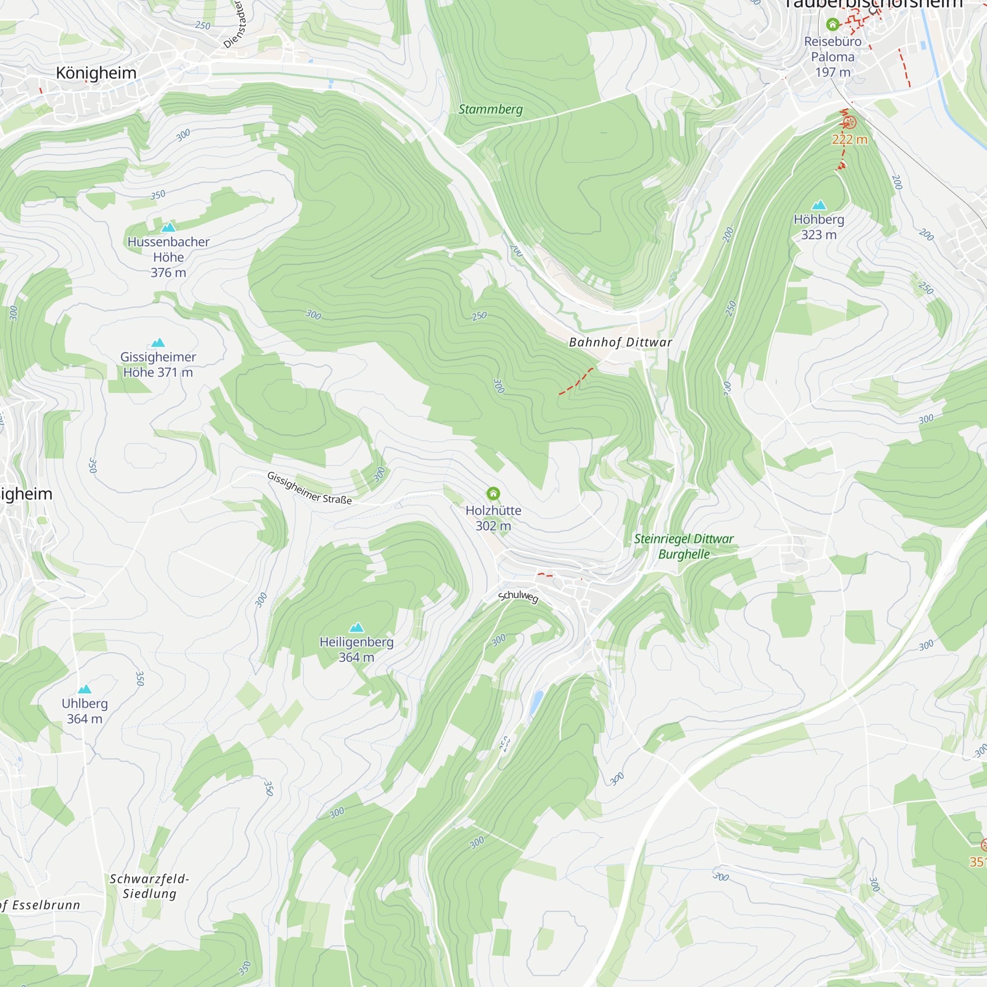 Holzhütte map