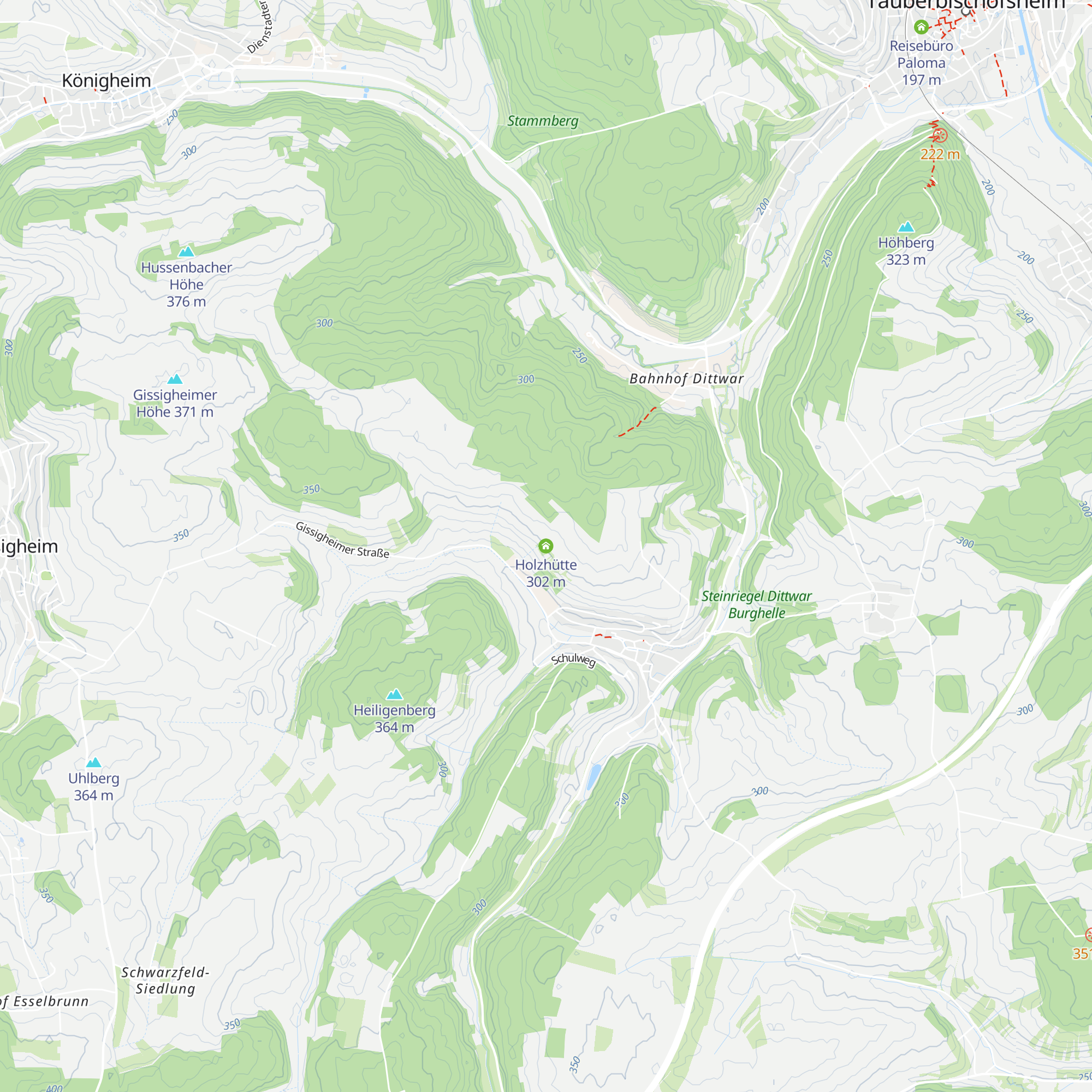 Holzhütte map