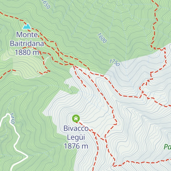 Map of Rifugio Alpe Piazza