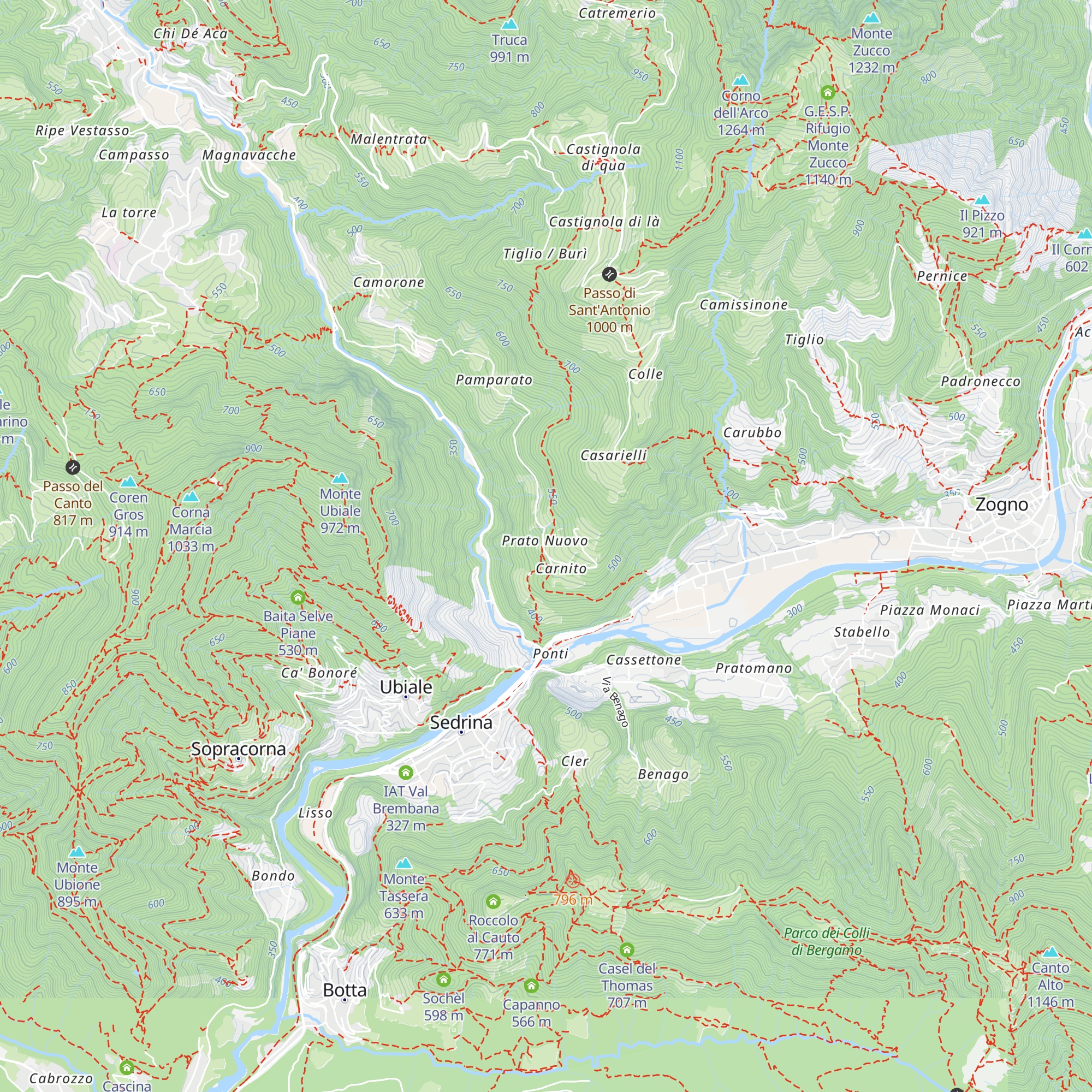 Casa Scout di Carnit map