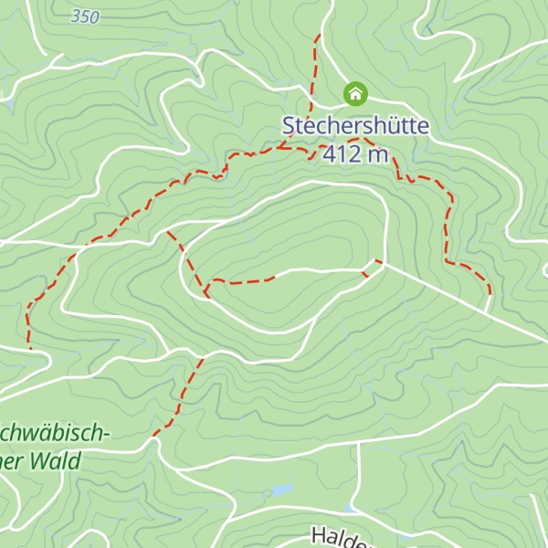 Map of Hohbergkopfhütte