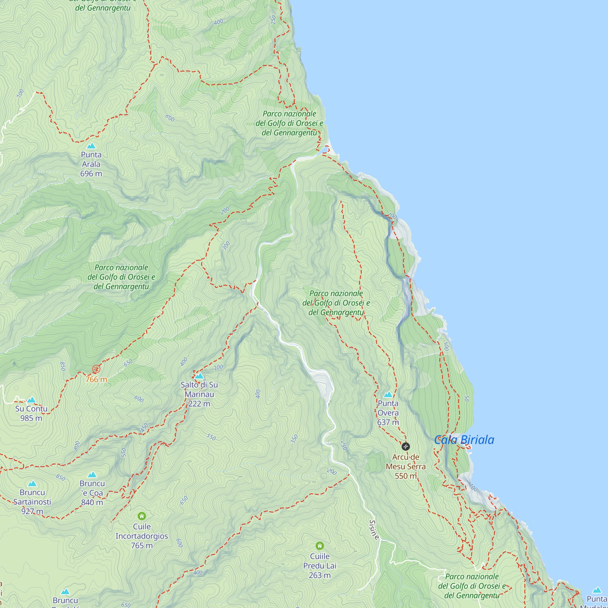 Cuile Sedda Anidei II map