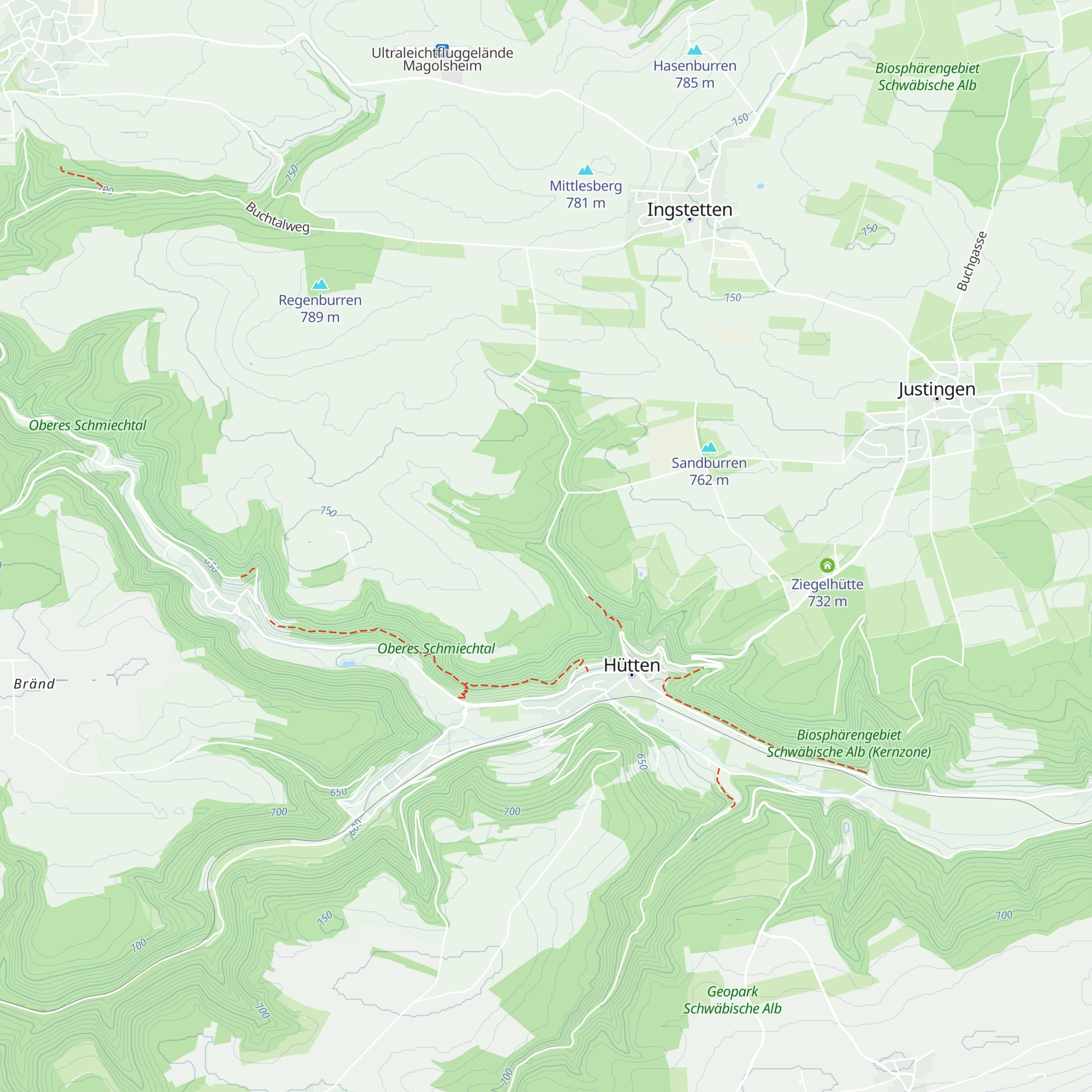 Bärenhütte map