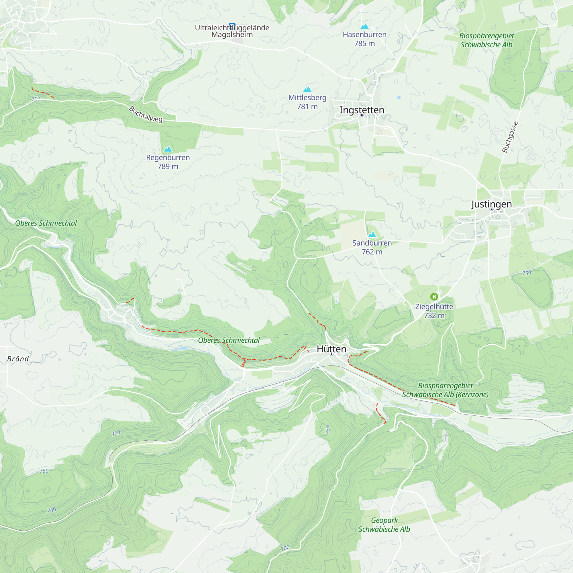 Bärenhütte map