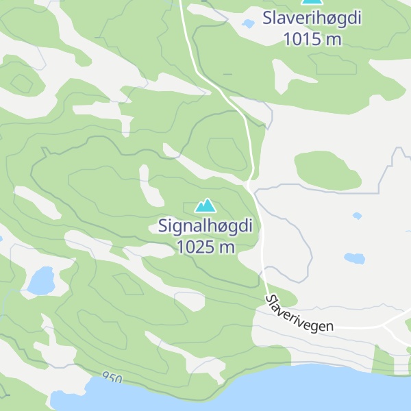 Map of Signalhøgdi