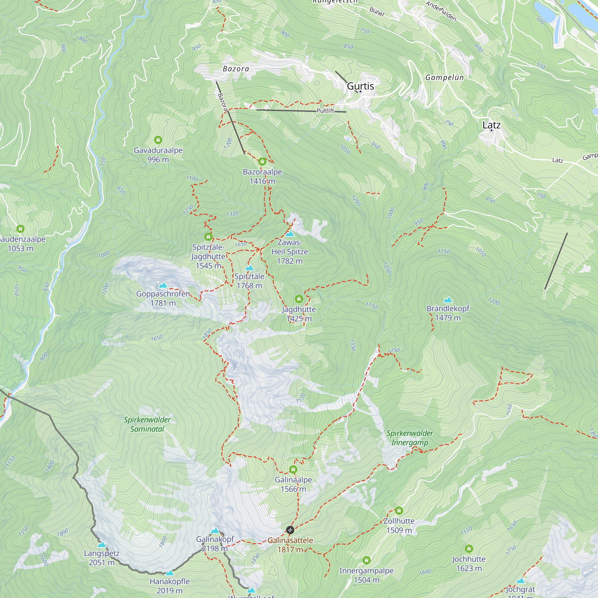 Jagdhütte map