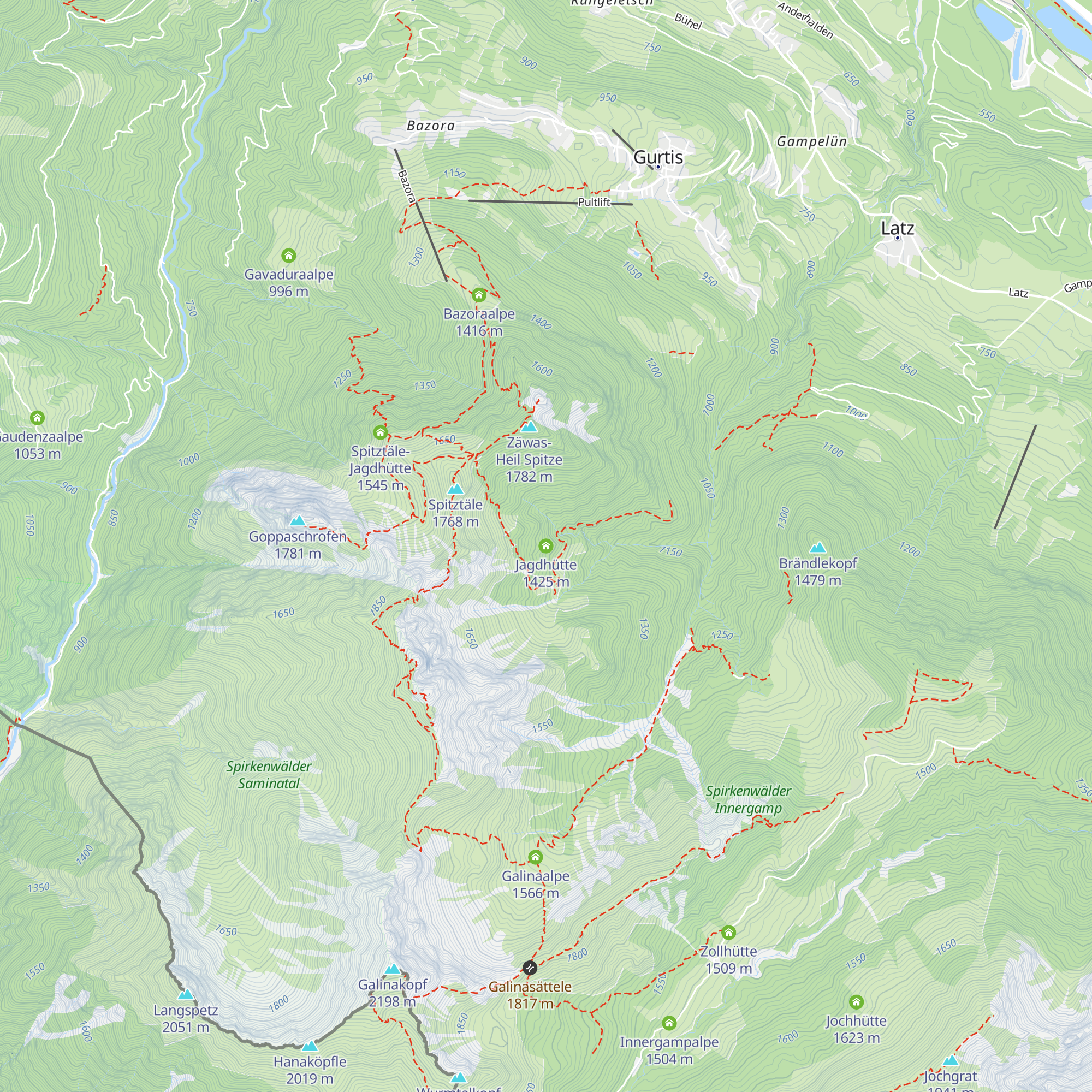 Jagdhütte map