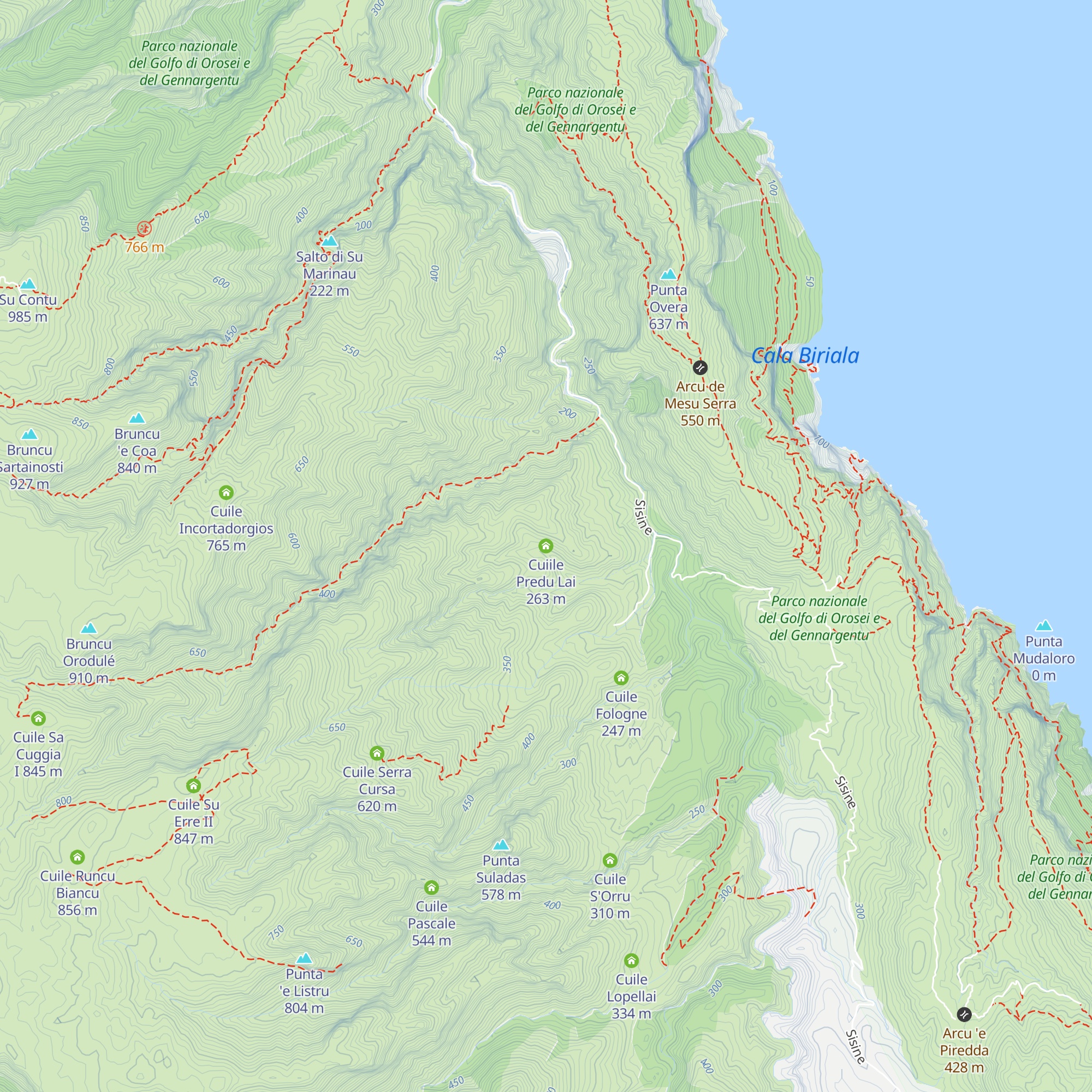Cuiile Predu Lai map