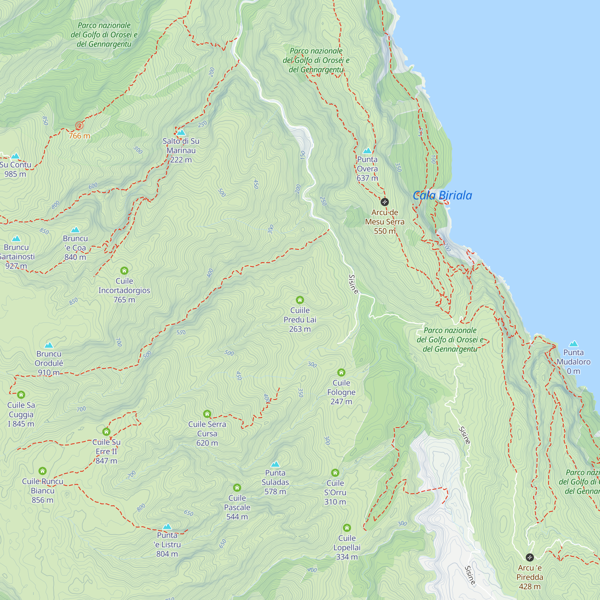 Cuiile Predu Lai map