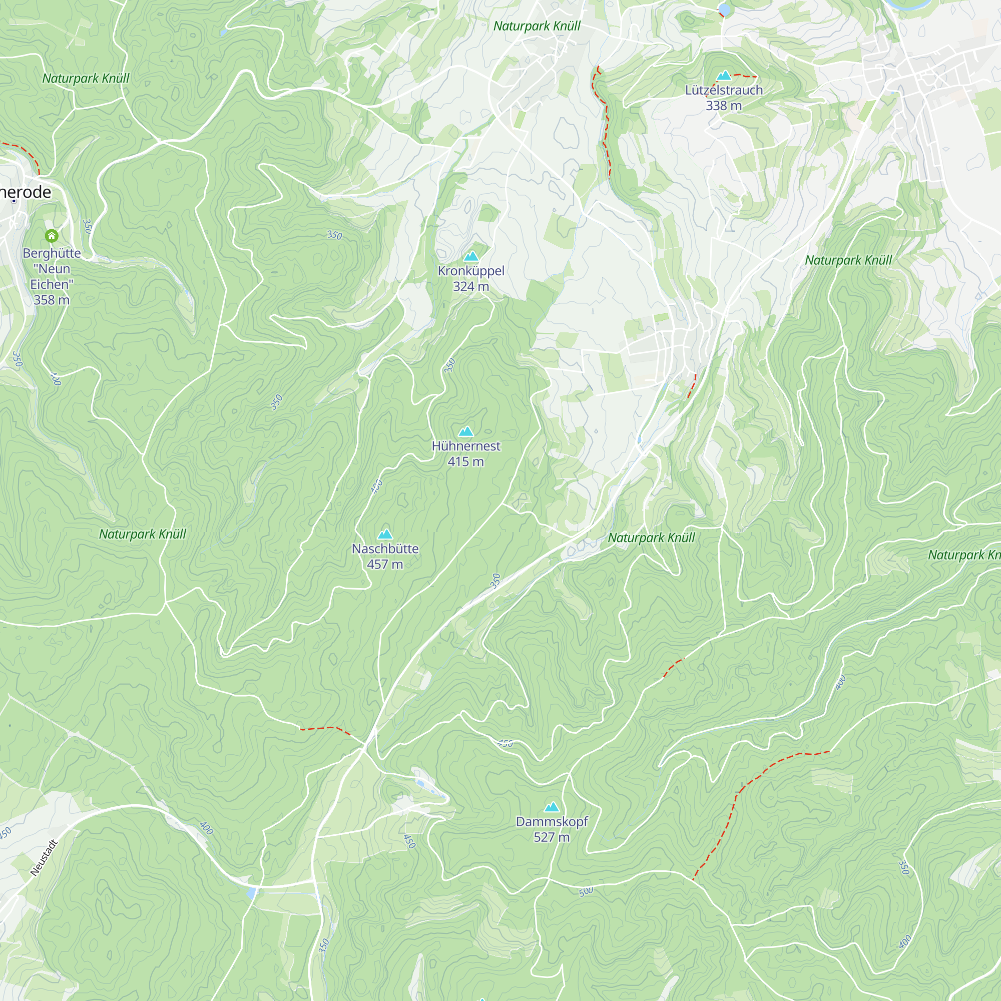 3-Buchen-Hütte map