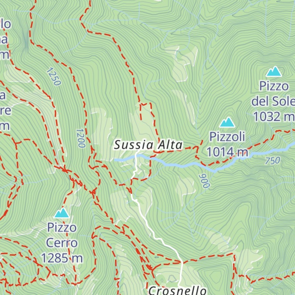 Map of Casa natale di Antonio Baroni