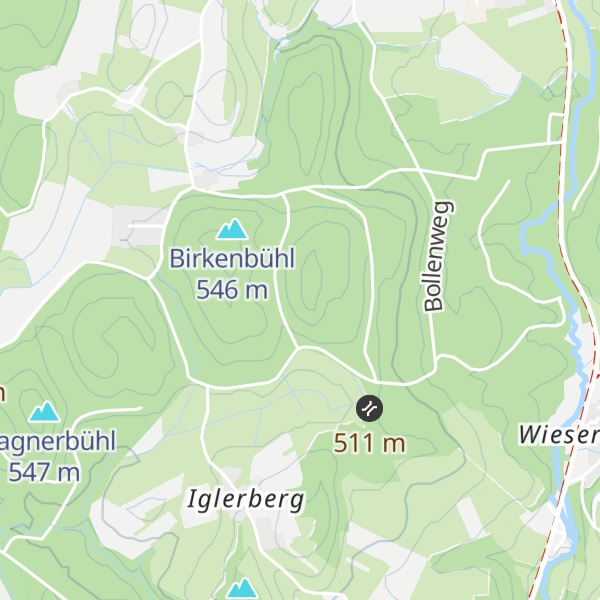 Map of Kohlplattenbühl