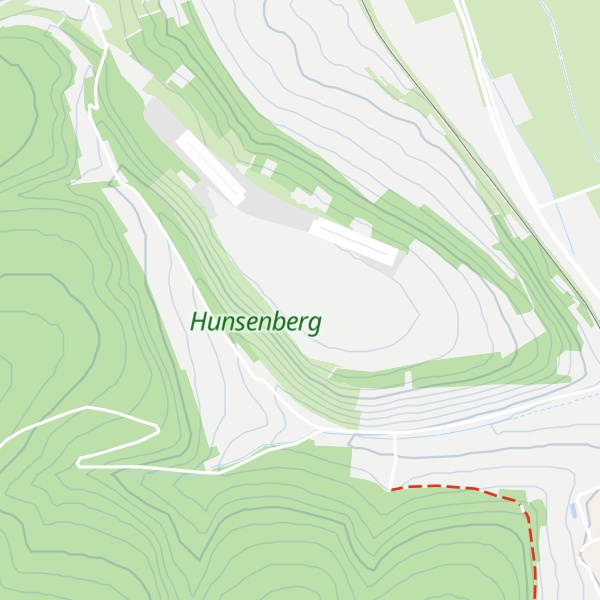 Map of Hunsenberg