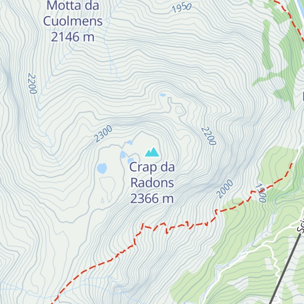 Map of Crap da Radons