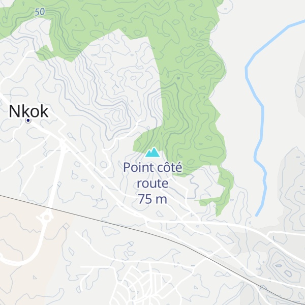 Map of Point côté route