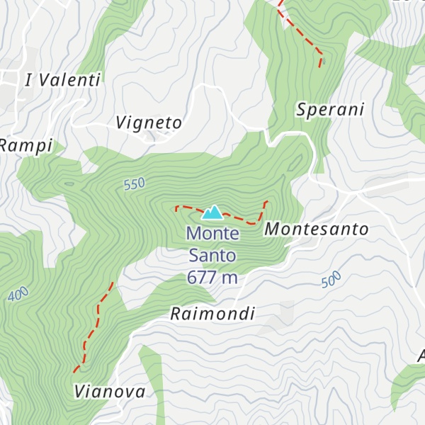 Map of Monte Santo