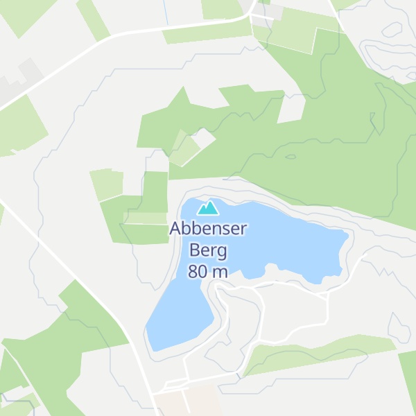 Map of Abbenser Berg