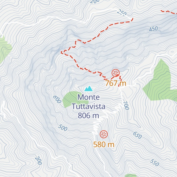 Map of Monte Tuttavista