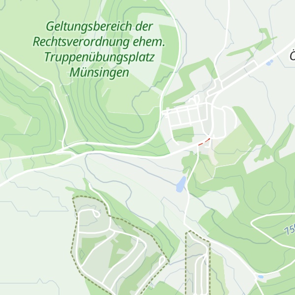 Map of Hungerberg
