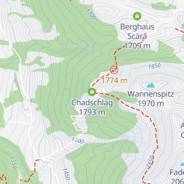 Map of Chadschlag