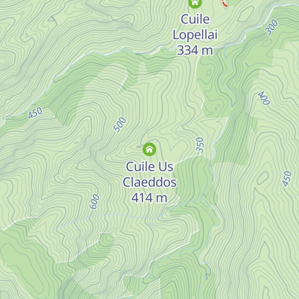 Map of Cuile Us Claeddos