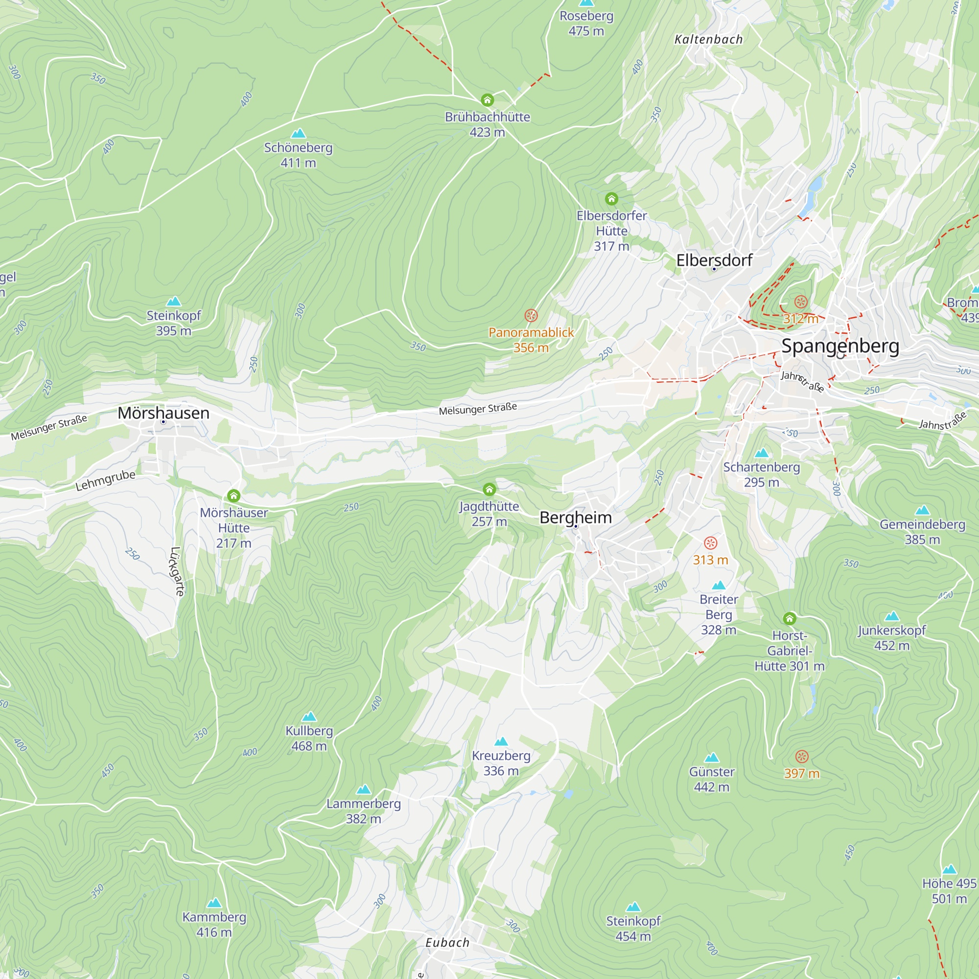 Jagdthütte map