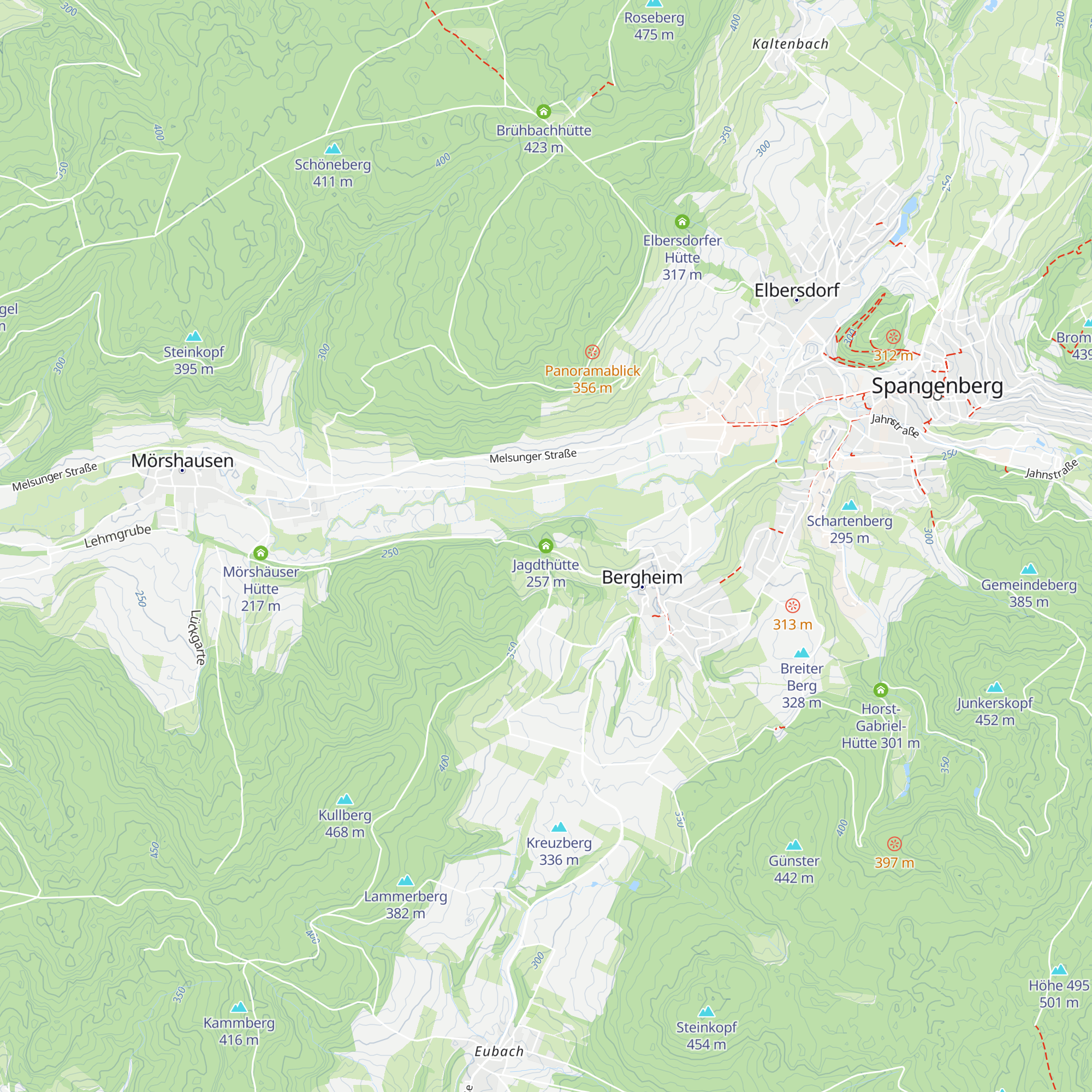 Jagdthütte map