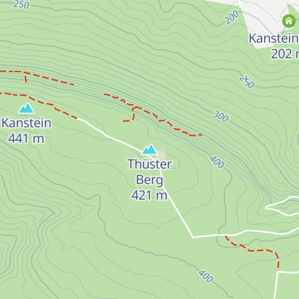 Map of Thüster Berg